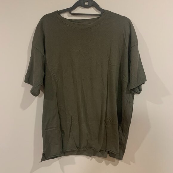 Oversized Green T-Shirt - Picture 1 of 4
